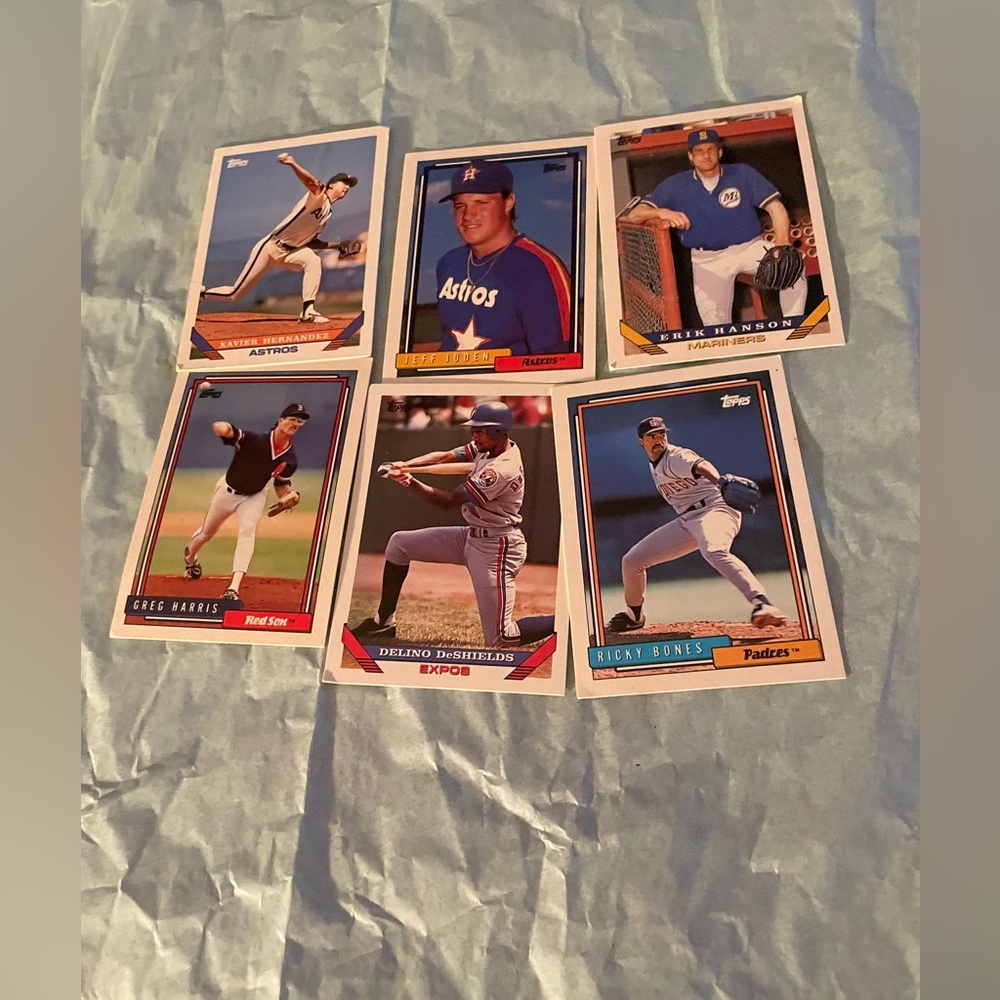 TOPPS 1️⃣9️⃣9️⃣2️⃣BASEBALL⚾️TRADING CARDS